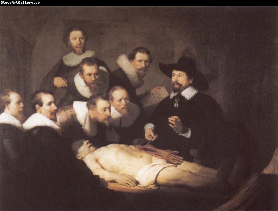 REMBRANDT Harmenszoon van Rijn The Anatomy Lesson of Dr.Tulp